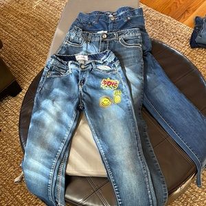 Lot of 3- girls sz 12 jeans